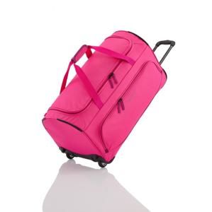Travelite Basics Fresh Wheeled Duffle Pink