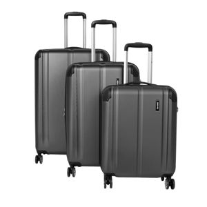 Travelite City 4w S,M,L Anthracite – sada 3 kufrů kufr + sleva 500,- na příslušenství