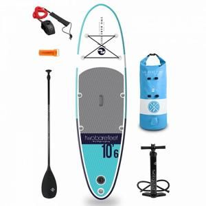Two Bare Feet SPORT AIR 10,6x33x4,75 navy/teal paddleboard set