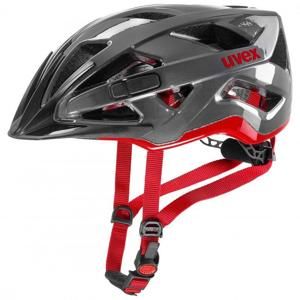 Uvex Active Antracite Red 2019 cyklistická helma POUZE obvod hlavy 56-60 cm (VÝPRODEJ)