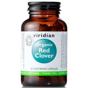 Viridian BIO Red Clover Organic 60 kapslí