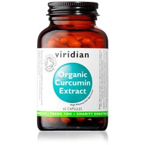 Viridian Curcumin Extract organic 60 kapslí
