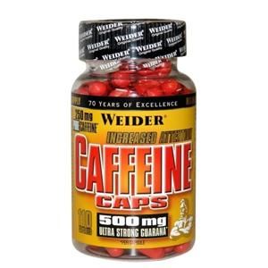 Weider Caffeine Caps 110 kapslí