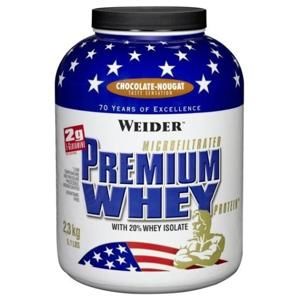 Weider Premium Whey Protein 2300g - jahoda - vanilka