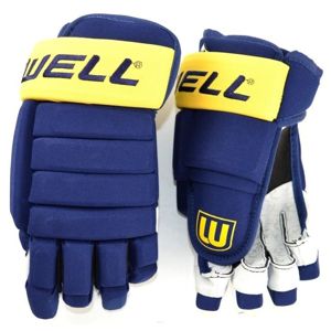 Winnwell Classic 4-Roll SR hokejové rukavice - senior, 15, tmavě modrá-žlutá