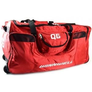 Winnwell Q6 Wheel Bag SR - Senior, červená