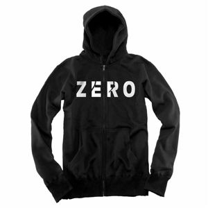 Zero Army Zip Hoody Black (BLACK) mikina - M